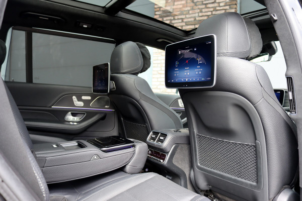 Mercedes-Benz GLS 450 d 4MATIC AMG Line | 7Pers. | Luchtvering | Distronic | Standkachel | Massage | MBUX Tablet | Trekhaak | Comfortpakket Achter+ | Burmester | Vlakkenverwarming |