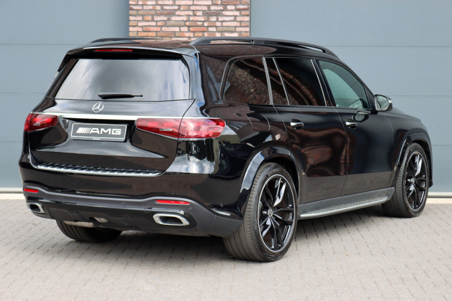 Mercedes-Benz GLS 450 d 4MATIC AMG Line | 7Pers. | Luchtvering | Distronic | Standkachel | Massage | MBUX Tablet | Trekhaak | Comfortpakket Achter+ | Burmester | Vlakkenverwarming |