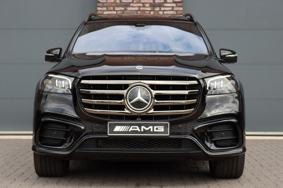 Mercedes-Benz GLS 450 d 4MATIC AMG Line | 7Pers. | Luchtvering | Distronic | Standkachel | Massage | MBUX Tablet | Trekhaak | Comfortpakket Achter+ | Burmester | Vlakkenverwarming |