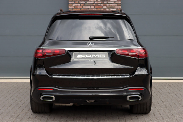 Mercedes-Benz GLS 450 d 4MATIC AMG Line | 7Pers. | Luchtvering | Distronic | Standkachel | Massage | MBUX Tablet | Trekhaak | Comfortpakket Achter+ | Burmester | Vlakkenverwarming |