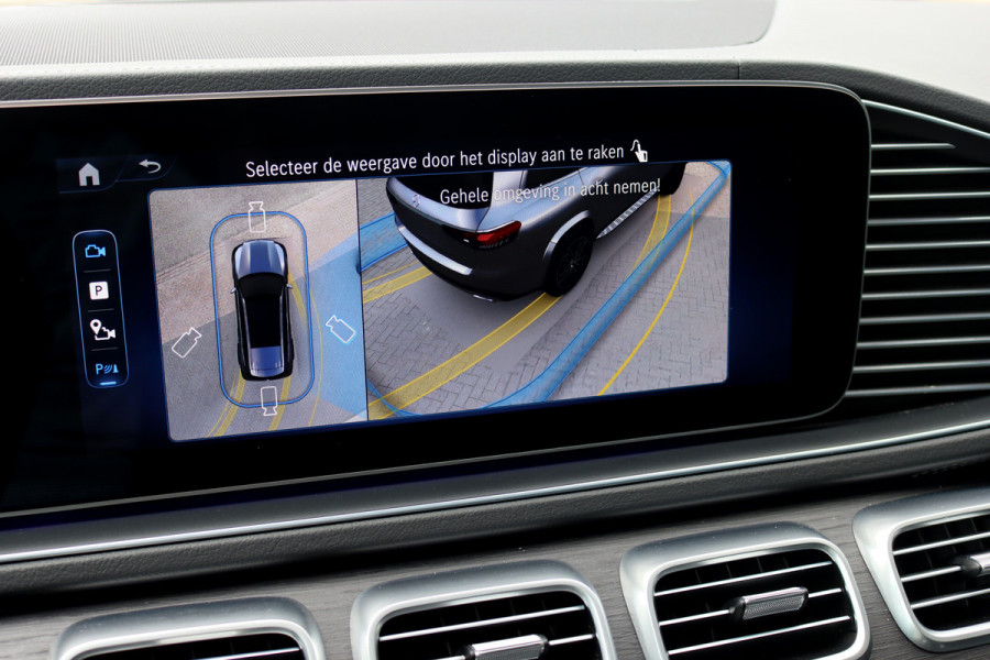Mercedes-Benz GLS 450 d 4MATIC AMG Line | 7Pers. | Luchtvering | Distronic | Standkachel | Massage | MBUX Tablet | Trekhaak | Comfortpakket Achter+ | Burmester | Vlakkenverwarming |