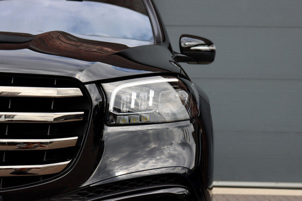 Mercedes-Benz GLS 450 d 4MATIC AMG Line | 7Pers. | Luchtvering | Distronic | Standkachel | Massage | MBUX Tablet | Trekhaak | Comfortpakket Achter+ | Burmester | Vlakkenverwarming |