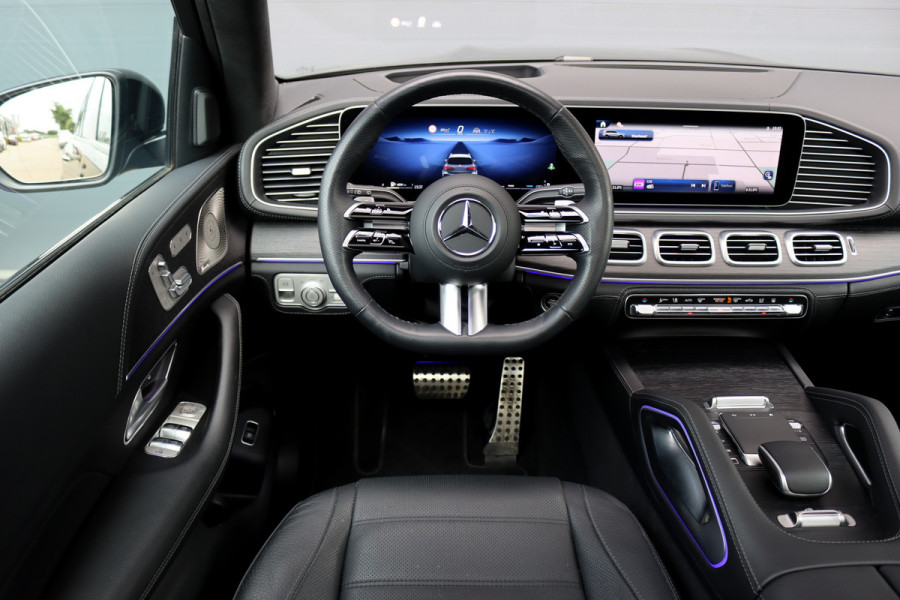 Mercedes-Benz GLS 450 d 4MATIC AMG Line | 7Pers. | Luchtvering | Distronic | Standkachel | Massage | MBUX Tablet | Trekhaak | Comfortpakket Achter+ | Burmester | Vlakkenverwarming |