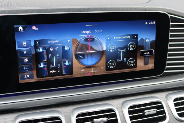 Mercedes-Benz GLS 450 d 4MATIC AMG Line | 7Pers. | Luchtvering | Distronic | Standkachel | Massage | MBUX Tablet | Trekhaak | Comfortpakket Achter+ | Burmester | Vlakkenverwarming |