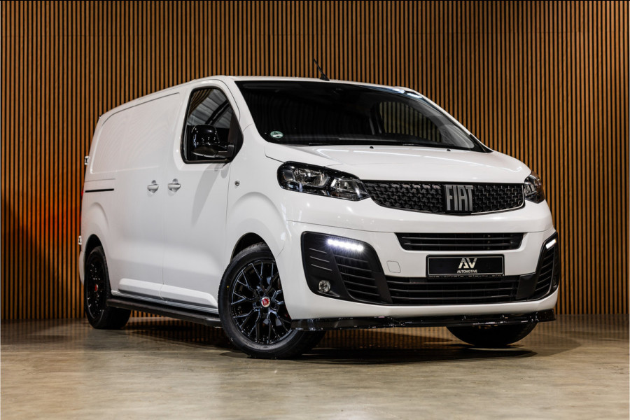 Fiat Scudo 2.0 MultiJet 145 PK L2H1 | Sortimo | CarPlay | Camera | Navigatie | Trekhaak | Standkachel | Grip control | F1 Flippers | DAB | Cruise control | Keyless start | DAB | Nieuwe APK | Dealer onderhouden
