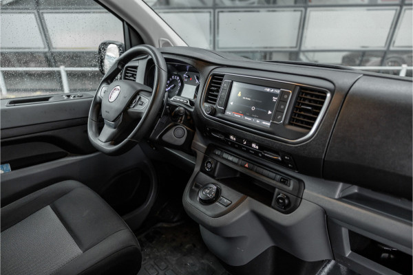 Fiat Scudo 2.0 MultiJet 145 PK L2H1 | Sortimo | CarPlay | Camera | Navigatie | Trekhaak | Standkachel | Grip control | F1 Flippers | DAB | Cruise control | Keyless start | DAB | Nieuwe APK | Dealer onderhouden