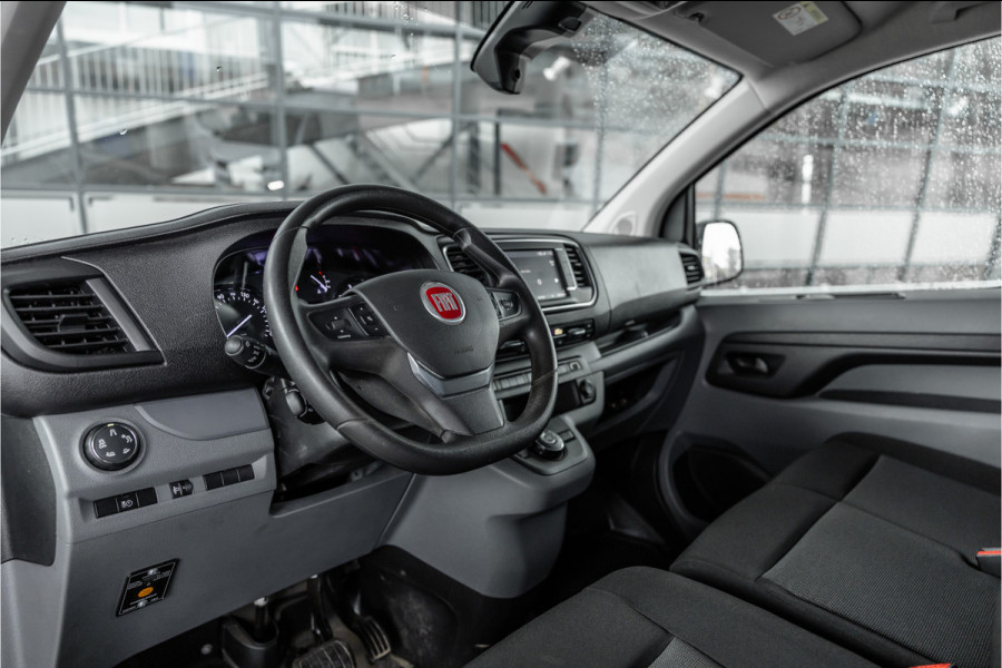 Fiat Scudo 2.0 MultiJet 145 PK L2H1 | Sortimo | CarPlay | Camera | Navigatie | Trekhaak | Standkachel | Grip control | F1 Flippers | DAB | Cruise control | Keyless start | DAB | Nieuwe APK | Dealer onderhouden