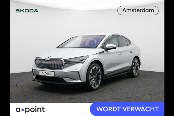Škoda ENYAQ Coupé iV 80 Business Edition Plus 204pk | Business Upgrade pakket | Panoramadak | Leder-pakket |  Apple Carplay/Android Auto | Cruise control adaptief | Dodehoek detectie |  Matrix LED koplampen | Navigatiesysteem full map | Voorstoelen verwarmd