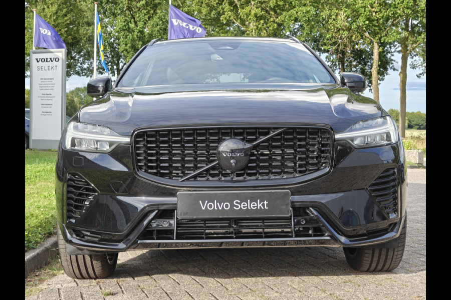 Volvo XC60 T6 AWD 350PK Plug-in hybrid Plus Black Edition | BLIS | H&K | 360 Camera | Pano | Luchtvering | Keyless |