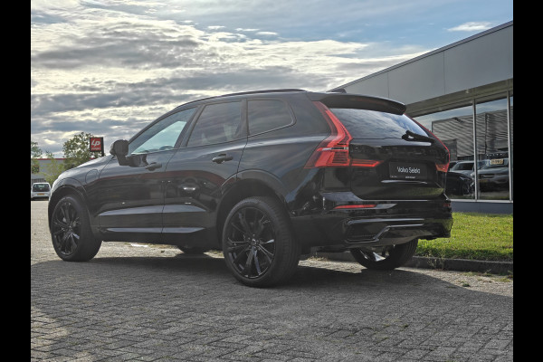 Volvo XC60 T6 AWD 350PK Plug-in hybrid Plus Black Edition | BLIS | H&K | 360 Camera | Pano | Luchtvering | Keyless |