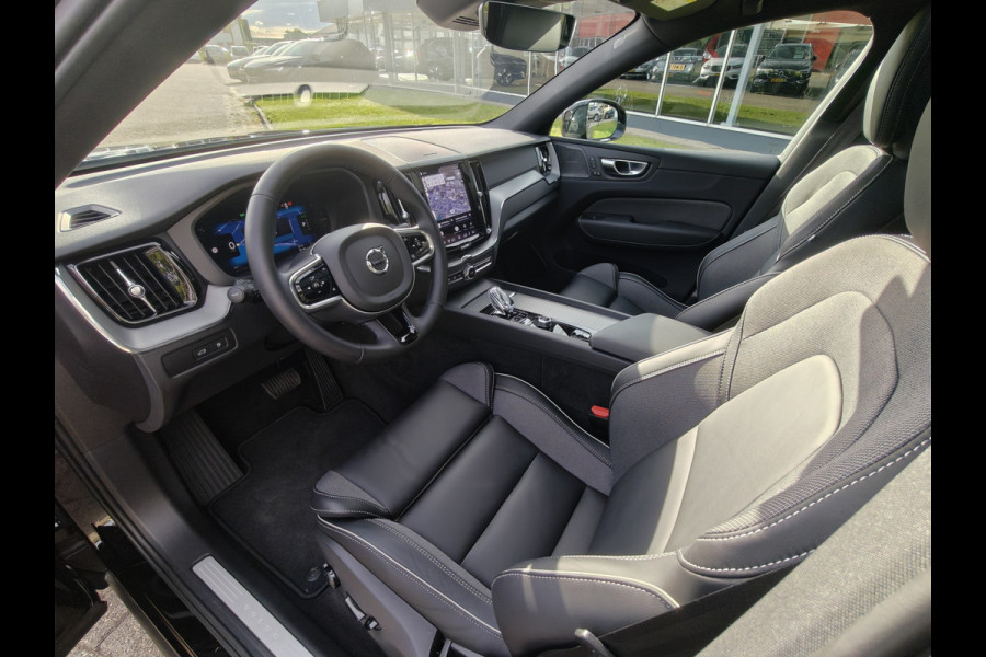 Volvo XC60 T6 AWD 350PK Plug-in hybrid Plus Black Edition | BLIS | H&K | 360 Camera | Pano | Luchtvering | Keyless |
