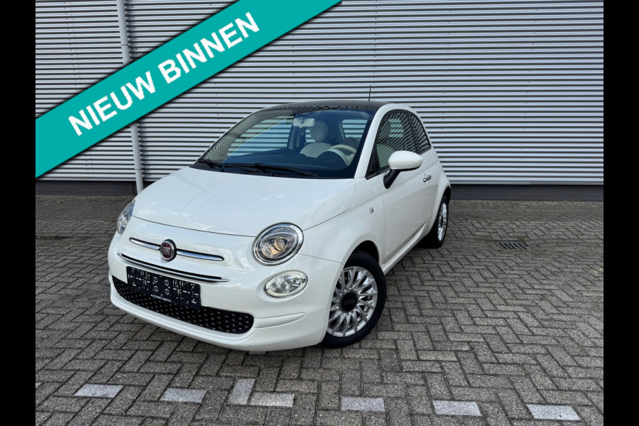 Fiat 500 1.2 Lounge,Panorama,Autom.Airco,Navigatie,Carplay,parksensoren