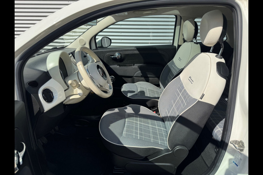 Fiat 500 1.2 Lounge,Panorama,Autom.Airco,Navigatie,Carplay,parksensoren