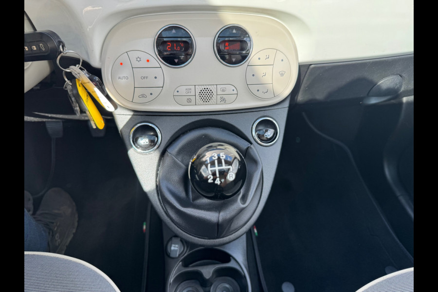 Fiat 500 1.2 Lounge,Panorama,Autom.Airco,Navigatie,Carplay,parksensoren
