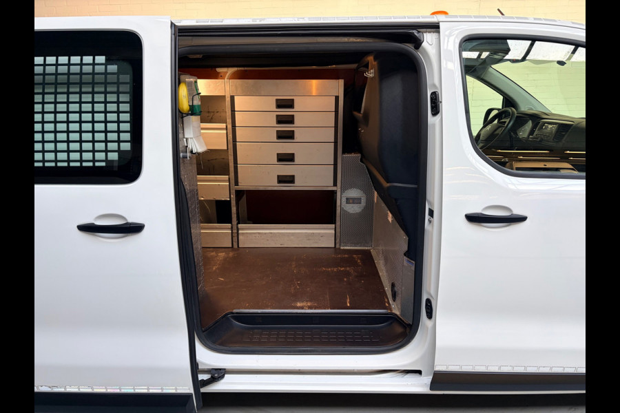 Citroën Jumpy Servicewagen 1.6 BlueHDI 95pk euro6 L2H1 V230 omvormer BOTT inrichting Standkachel Trekhaak 2000KG, RIJKLAARPRIJS!