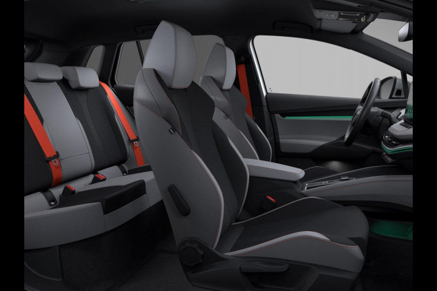 Škoda Elroq 60 Business Edition 190 pk | Trekhaak | Business Upgrade pakket - Plus | Lodge interieur design selectie | Velgen: 20" lichtmetalen velgen Vega, zilver metallic