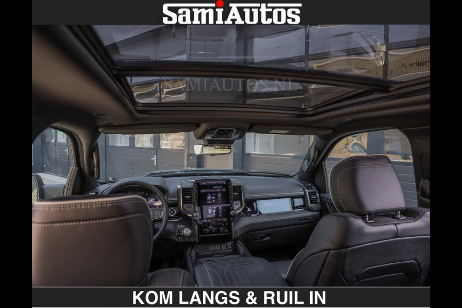 Dodge Ram Limited H.O 540HP 706Nm | De Meest Luxe en Volle Pick-Up in zijn Klasse | LUCHTVERING | HUD | Massage + Full Option | Comfortabele Dubbele Cabine met Royale 5 Zitplaatsen | BPM vrij | Nu Leverbaar uit Voorraad | Voorraad Nr 2300 - 7689 | De specialist in Amerikaanse pick‑ups in Nederland en Europa.