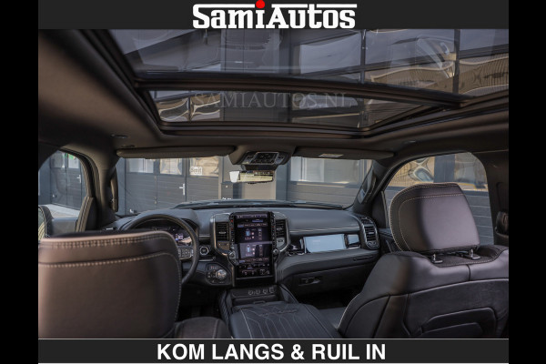 Dodge Ram Limited H.O 540HP 706Nm | De Meest Luxe en Volle Pick-Up in zijn Klasse | LUCHTVERING | HUD | Massage + Full Option | Comfortabele Dubbele Cabine met Royale 5 Zitplaatsen | BPM vrij | Nu Leverbaar uit Voorraad | Voorraad Nr 2300 - 7689 | De specialist in Amerikaanse pick‑ups in Nederland en Europa.