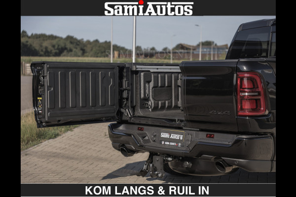 Dodge Ram Limited H.O 540HP 706Nm | De Meest Luxe en Volle Pick-Up in zijn Klasse | LUCHTVERING | HUD | Massage + Full Option | Comfortabele Dubbele Cabine met Royale 5 Zitplaatsen | BPM vrij | Nu Leverbaar uit Voorraad | Voorraad Nr 2300 - 7689 | De specialist in Amerikaanse pick‑ups in Nederland en Europa.