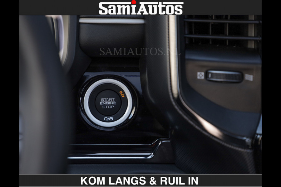 Dodge Ram Limited H.O 540HP 706Nm | De Meest Luxe en Volle Pick-Up in zijn Klasse | LUCHTVERING | HUD | Massage + Full Option | Comfortabele Dubbele Cabine met Royale 5 Zitplaatsen | BPM vrij | Nu Leverbaar uit Voorraad | Voorraad Nr 2300 - 7689 | De specialist in Amerikaanse pick‑ups in Nederland en Europa.