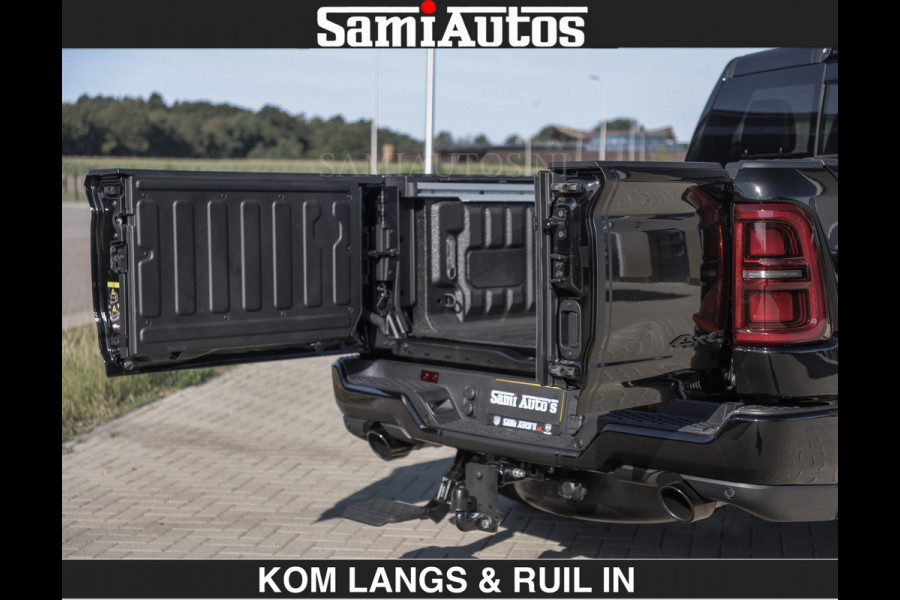 Dodge Ram Limited H.O 540HP 706Nm | De Meest Luxe en Volle Pick-Up in zijn Klasse | LUCHTVERING | HUD | Massage + Full Option | Comfortabele Dubbele Cabine met Royale 5 Zitplaatsen | BPM vrij | Nu Leverbaar uit Voorraad | Voorraad Nr 2300 - 7689 | De specialist in Amerikaanse pick‑ups in Nederland en Europa.