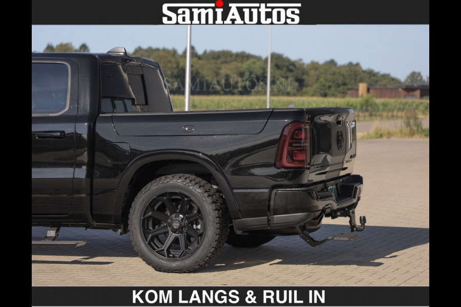 Dodge Ram Limited H.O 540HP 706Nm | De Meest Luxe en Volle Pick-Up in zijn Klasse | LUCHTVERING | HUD | Massage + Full Option | Comfortabele Dubbele Cabine met Royale 5 Zitplaatsen | BPM vrij | Nu Leverbaar uit Voorraad | Voorraad Nr 2300 - 7689 | De specialist in Amerikaanse pick‑ups in Nederland en Europa.