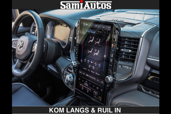 Dodge Ram Limited H.O 540HP 706Nm | De Meest Luxe en Volle Pick-Up in zijn Klasse | LUCHTVERING | HUD | Massage + Full Option | Comfortabele Dubbele Cabine met Royale 5 Zitplaatsen | BPM vrij | Nu Leverbaar uit Voorraad | Voorraad Nr 2300 - 7689 | De specialist in Amerikaanse pick‑ups in Nederland en Europa.