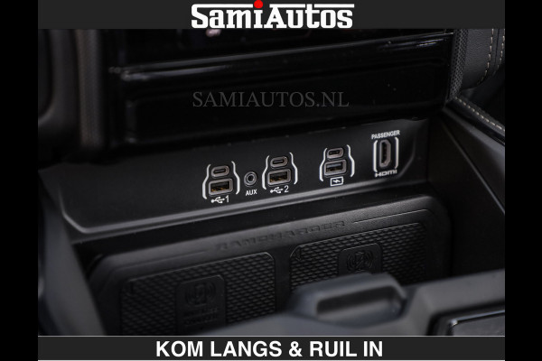Dodge Ram Limited H.O 540HP 706Nm | De Meest Luxe en Volle Pick-Up in zijn Klasse | LUCHTVERING | HUD | Massage + Full Option | Comfortabele Dubbele Cabine met Royale 5 Zitplaatsen | BPM vrij | Nu Leverbaar uit Voorraad | Voorraad Nr 2300 - 7689 | De specialist in Amerikaanse pick‑ups in Nederland en Europa.