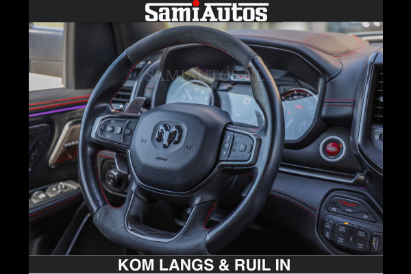 Dodge Ram TRX 6.2 V8 HELLCAT | ANVIL SPECIAL ORIGINAL COLOR | CARBON | RODE STIKSELS | BOM VOL | CREW CAB DUBBELE CABINE | 5 PERSOONS |
