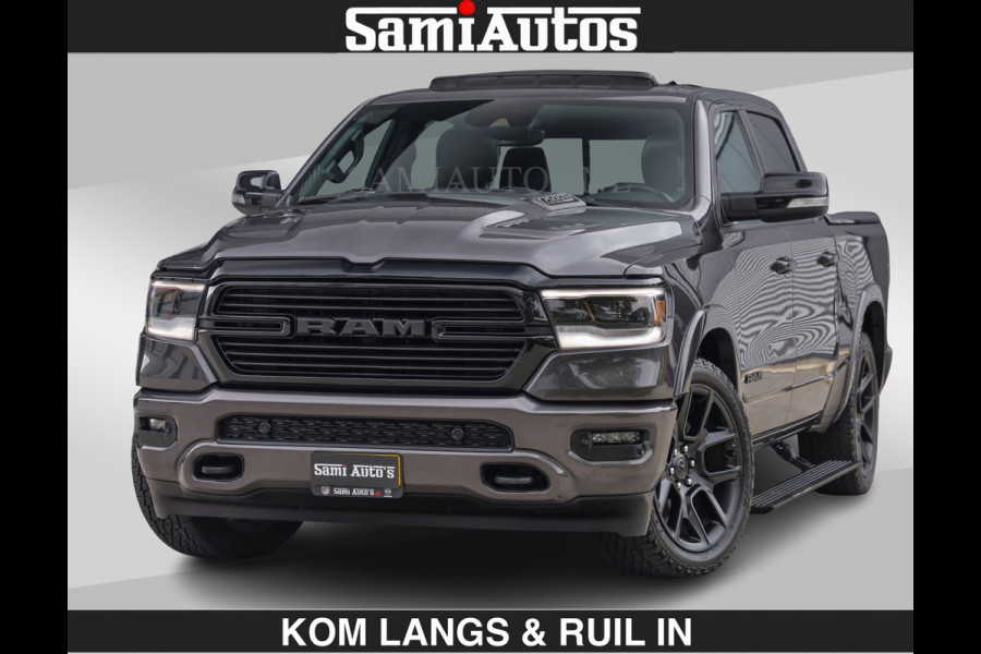 Dodge Ram SPORT LARAMIE 5.7 V8 HEMI | LUCHTVERING | 2023 | PANODAK | GROOTSCHERM | DC | TOP KLEUR GRANITE | CREW CAB | DUBBELE CABINE | 5 PERSOONS |