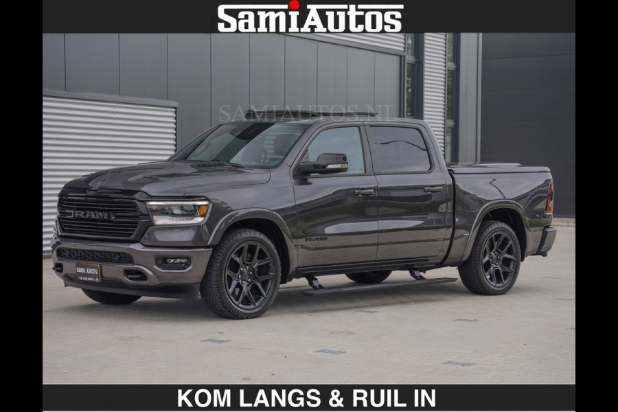 Dodge Ram SPORT LARAMIE 5.7 V8 HEMI | LUCHTVERING | 2023 | PANODAK | GROOTSCHERM | DC | TOP KLEUR GRANITE | CREW CAB | DUBBELE CABINE | 5 PERSOONS |