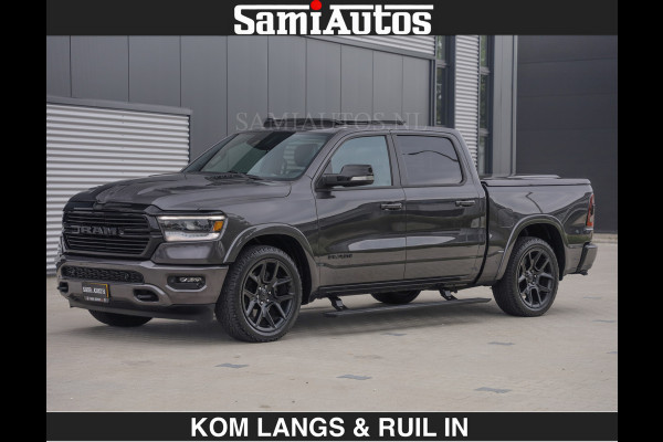 Dodge Ram SPORT LARAMIE 5.7 V8 HEMI | LUCHTVERING | 2023 | PANODAK | GROOTSCHERM | DC | TOP KLEUR GRANITE | CREW CAB | DUBBELE CABINE | 5 PERSOONS |