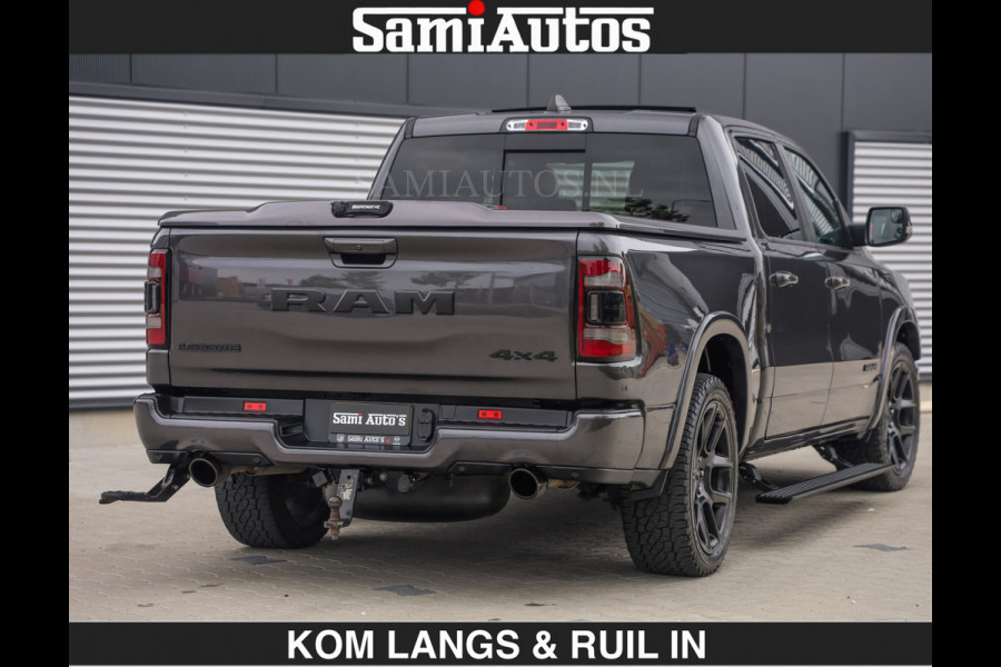 Dodge Ram SPORT LARAMIE 5.7 V8 HEMI | LUCHTVERING | 2023 | PANODAK | GROOTSCHERM | DC | TOP KLEUR GRANITE | CREW CAB | DUBBELE CABINE | 5 PERSOONS |