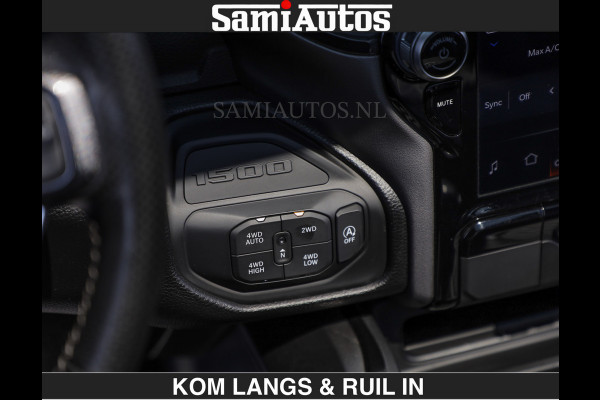 Dodge Ram GT TRX PACK BEAST | 5.7 V8 HEMI | WIDE BODY | LUCHTVERING | MEGA DIK | DC | DUBBLE CABINE | 5 PERSOONS | CREW CAB | GRIJS KENTEKEN | TRAIN HORN | EERSTE EIGENAAR | ORIGINEEL NEDERLANDSE AUTO | WIDE BODY | De specialist in Amerikaanse pick‑ups in Nederland en Europa.