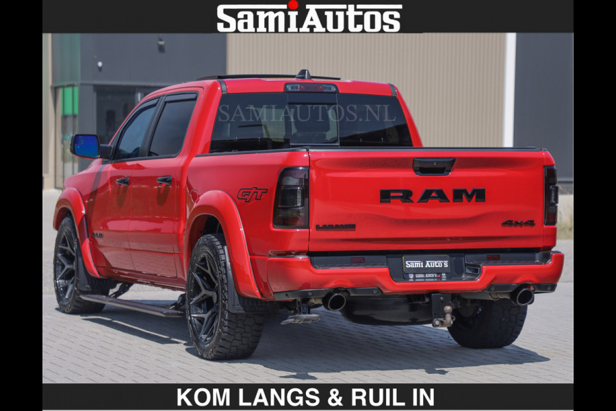 Dodge Ram GT TRX PACK BEAST | 5.7 V8 HEMI | WIDE BODY | LUCHTVERING | MEGA DIK | DC | DUBBLE CABINE | 5 PERSOONS | CREW CAB | GRIJS KENTEKEN | TRAIN HORN | EERSTE EIGENAAR | ORIGINEEL NEDERLANDSE AUTO | WIDE BODY | De specialist in Amerikaanse pick‑ups in Nederland en Europa.