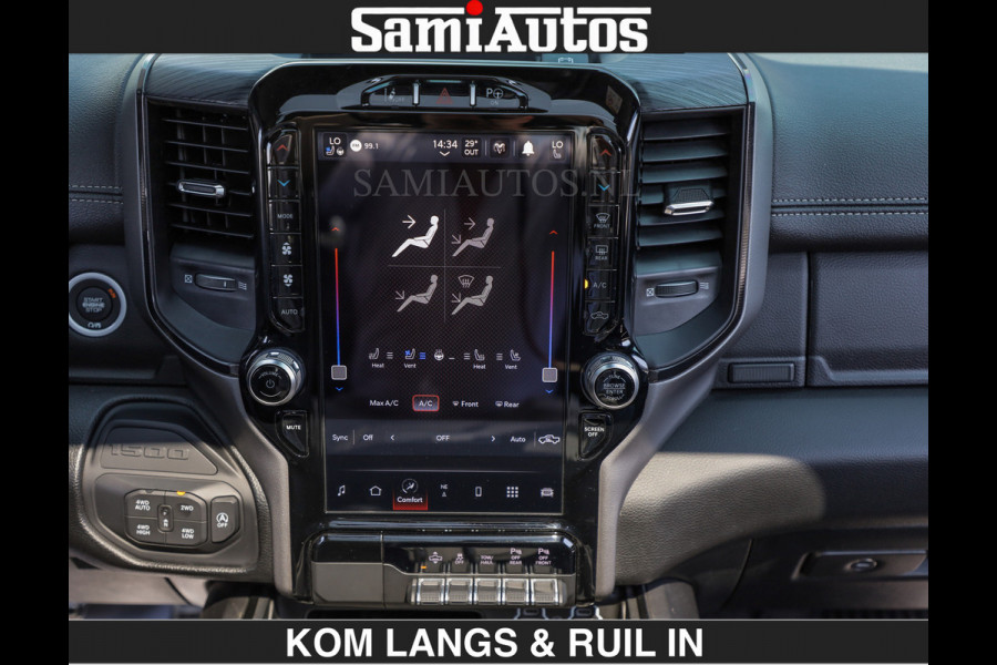 Dodge Ram GT TRX PACK BEAST | 5.7 V8 HEMI | WIDE BODY | LUCHTVERING | MEGA DIK | DC | DUBBLE CABINE | 5 PERSOONS | CREW CAB | GRIJS KENTEKEN | TRAIN HORN | EERSTE EIGENAAR | ORIGINEEL NEDERLANDSE AUTO | WIDE BODY | De specialist in Amerikaanse pick‑ups in Nederland en Europa.