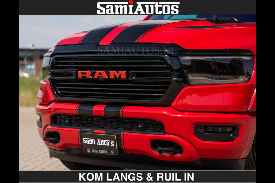 Dodge Ram GT TRX PACK BEAST | 5.7 V8 HEMI | WIDE BODY | LUCHTVERING | MEGA DIK | DC | DUBBLE CABINE | 5 PERSOONS | CREW CAB | GRIJS KENTEKEN | TRAIN HORN | EERSTE EIGENAAR | ORIGINEEL NEDERLANDSE AUTO | WIDE BODY | De specialist in Amerikaanse pick‑ups in Nederland en Europa.