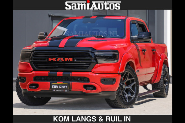 Dodge Ram GT TRX PACK BEAST | 5.7 V8 HEMI | WIDE BODY | LUCHTVERING | MEGA DIK | DC | DUBBLE CABINE | 5 PERSOONS | CREW CAB | GRIJS KENTEKEN | TRAIN HORN | EERSTE EIGENAAR | ORIGINEEL NEDERLANDSE AUTO | WIDE BODY | De specialist in Amerikaanse pick‑ups in Nederland en Europa.