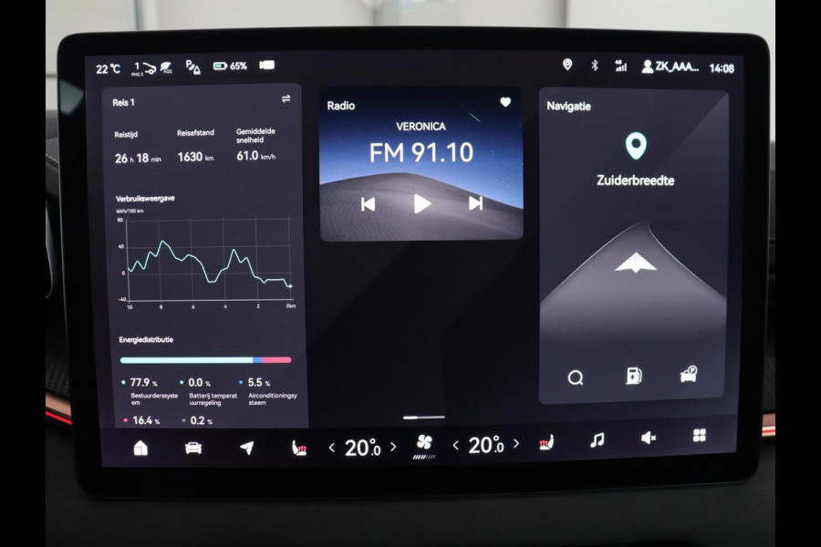 ZEEKR 001 AWD Performance 100 kWh | SOH 98,1% | Panoramadak | Leder/alcantara | Memory | Stoelverwarming | Adapive cruise | Dodehoek | Head-up | Sfeerverlichting | Carplay | 360 camera | Park assist
