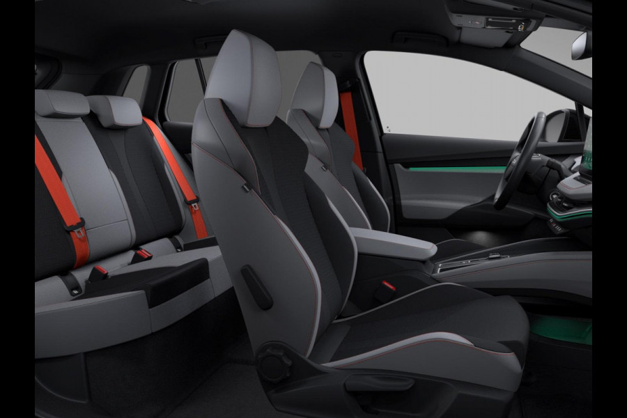 Škoda Elroq 60 Business Edition 190 pk | Trekhaak | Lodge interieur | Business Upgrade pakket - Plus | Velgen: 20" lichtmetalen velgen Vega, zilver metallic