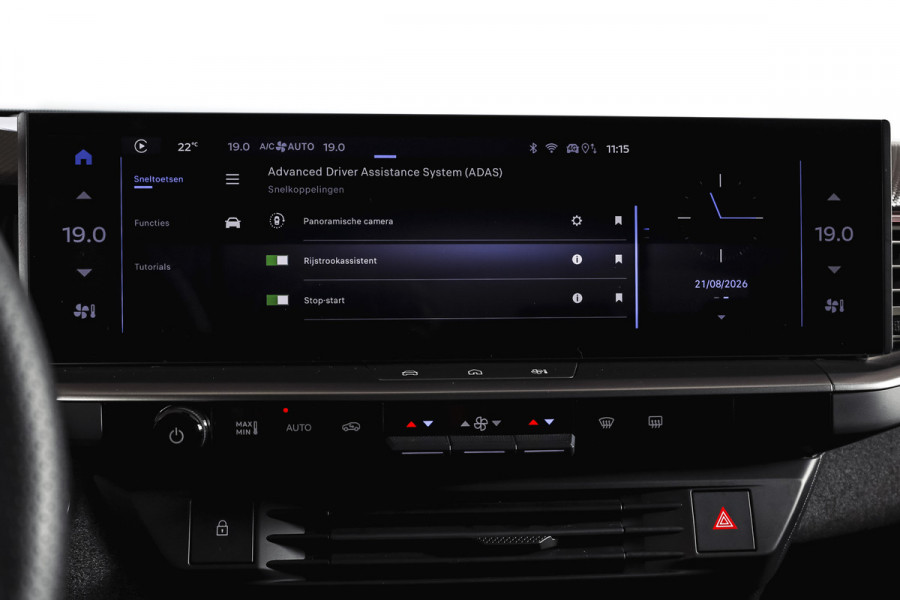 Opel Grandland 1.2 Turbo Hybrid GS | Dig. Cockpit | Adapt. Cruise | Stoel-+Stuurverw. | PDC | Camera | NAV + App. Connect | LM 19" | 3150