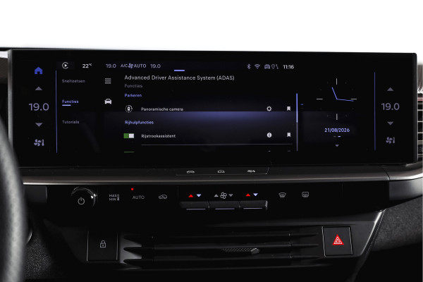 Opel Grandland 1.2 Turbo Hybrid GS | Dig. Cockpit | Adapt. Cruise | Stoel-+Stuurverw. | PDC | Camera | NAV + App. Connect | LM 19" | 3150