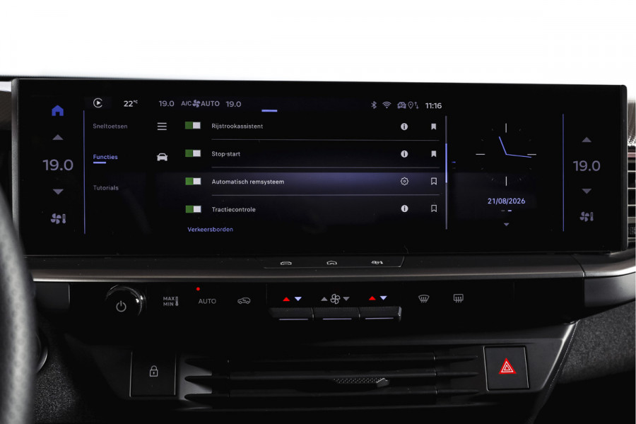 Opel Grandland 1.2 Turbo Hybrid GS | Dig. Cockpit | Adapt. Cruise | Stoel-+Stuurverw. | PDC | Camera | NAV + App. Connect | LM 19" | 3150
