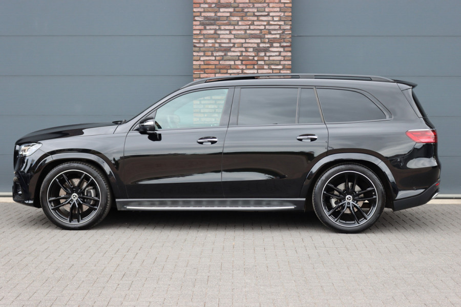 Mercedes-Benz GLS 450 d 4MATIC AMG Line | 7Pers. | Luchtvering | Distronic | Standkachel | Massage | MBUX Tablet | Trekhaak | Comfortpakket Achter+ | Burmester | Vlakkenverwarming |