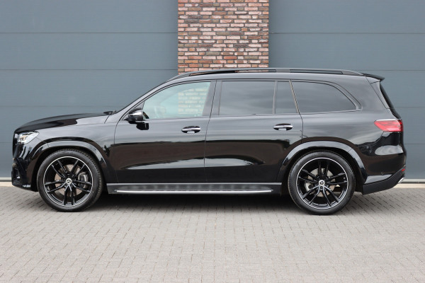 Mercedes-Benz GLS 450 d 4MATIC AMG Line | 7Pers. | Luchtvering | Distronic | Standkachel | Massage | MBUX Tablet | Trekhaak | Comfortpakket Achter+ | Burmester | Vlakkenverwarming |