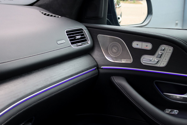 Mercedes-Benz GLS 450 d 4MATIC AMG Line | 7Pers. | Luchtvering | Distronic | Standkachel | Massage | MBUX Tablet | Trekhaak | Comfortpakket Achter+ | Burmester | Vlakkenverwarming |