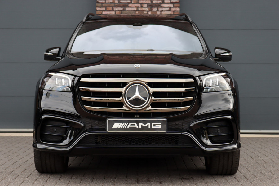 Mercedes-Benz GLS 450 d 4MATIC AMG Line | 7Pers. | Luchtvering | Distronic | Standkachel | Massage | MBUX Tablet | Trekhaak | Comfortpakket Achter+ | Burmester | Vlakkenverwarming |