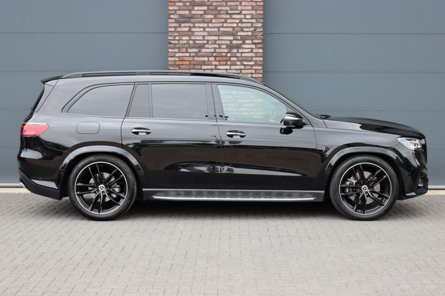 Mercedes-Benz GLS 450 d 4MATIC AMG Line | 7Pers. | Luchtvering | Distronic | Standkachel | Massage | MBUX Tablet | Trekhaak | Comfortpakket Achter+ | Burmester | Vlakkenverwarming |