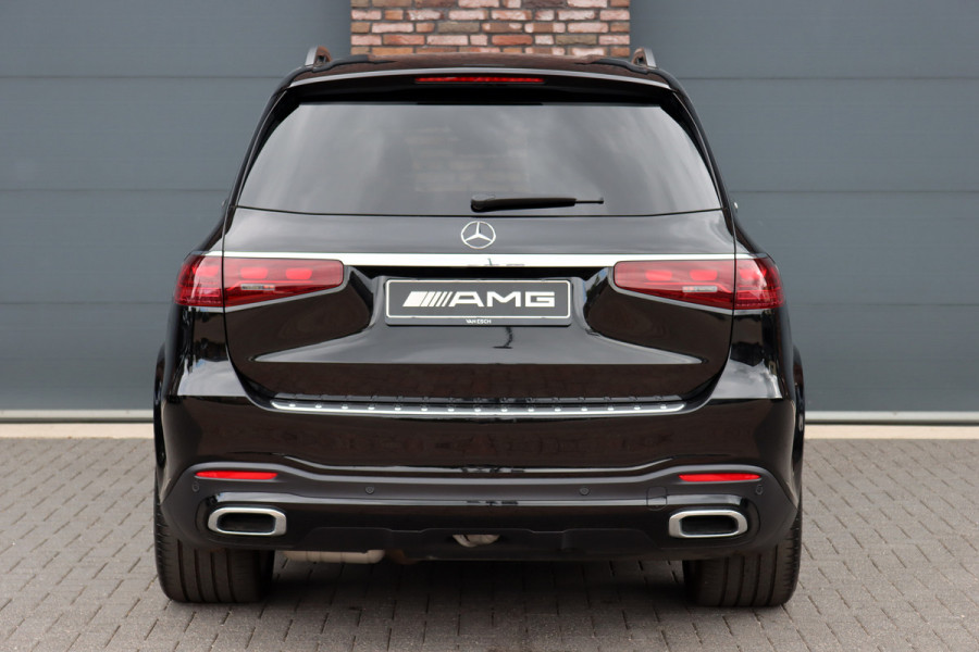 Mercedes-Benz GLS 450 d 4MATIC AMG Line | 7Pers. | Luchtvering | Distronic | Standkachel | Massage | MBUX Tablet | Trekhaak | Comfortpakket Achter+ | Burmester | Vlakkenverwarming |