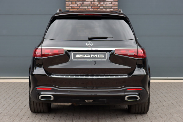 Mercedes-Benz GLS 450 d 4MATIC AMG Line | 7Pers. | Luchtvering | Distronic | Standkachel | Massage | MBUX Tablet | Trekhaak | Comfortpakket Achter+ | Burmester | Vlakkenverwarming |